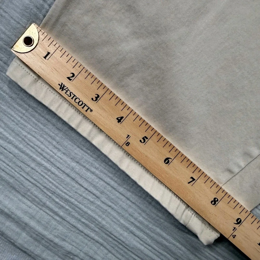 Peter Millar Mens Chino Pants Size 40‎ Beige Cream Cotton Modal Stretch 40x33